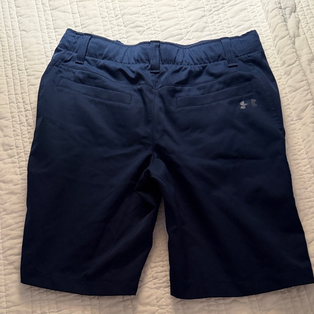 Set of Three boy’s Shorts - Navy, Khaki, Grey - Picture 6 of 7